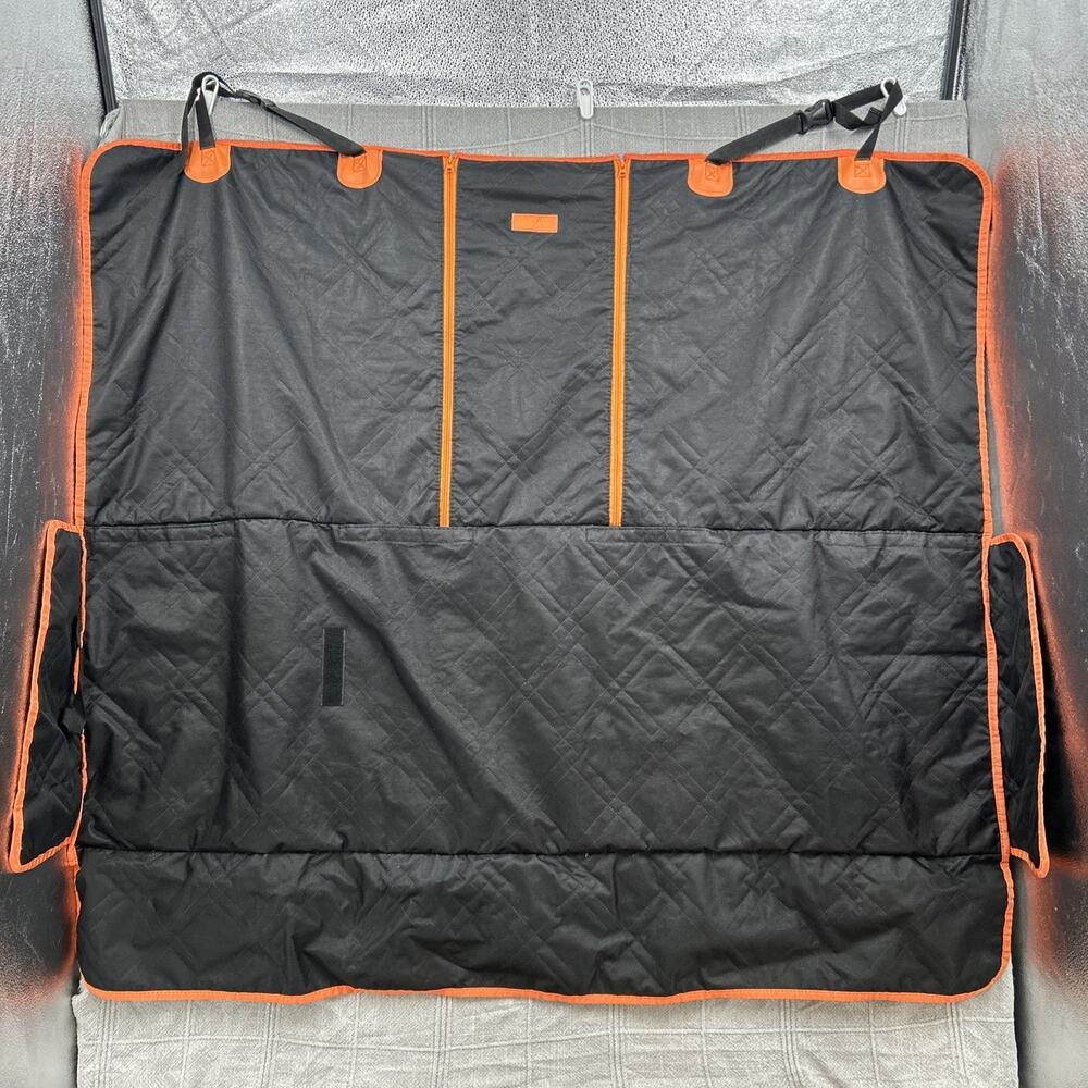 Waterproof Dog Car Seat Cover Back Seat Protector Hammock SUV Truck 46x50 Black